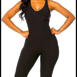 Woman’s work out jumpsuit